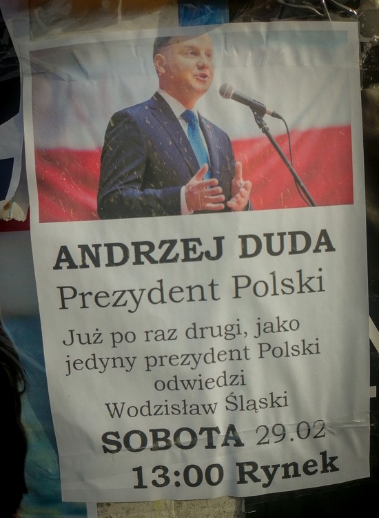 Andrzej Duda w Wodzisławiu Śląskim, Grzegorz Matla